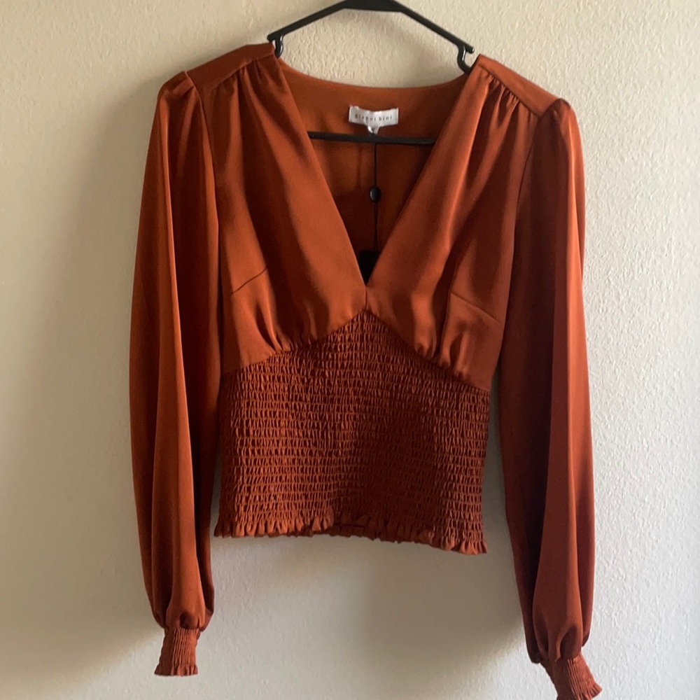 Gianni Bini Satin Shirt